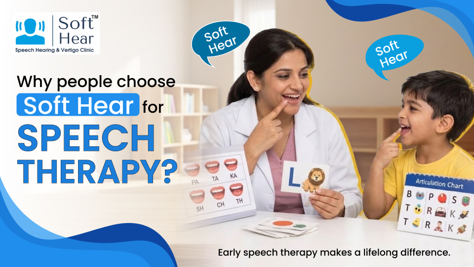 Why People Choose Soft Hear for Speech Therapy?