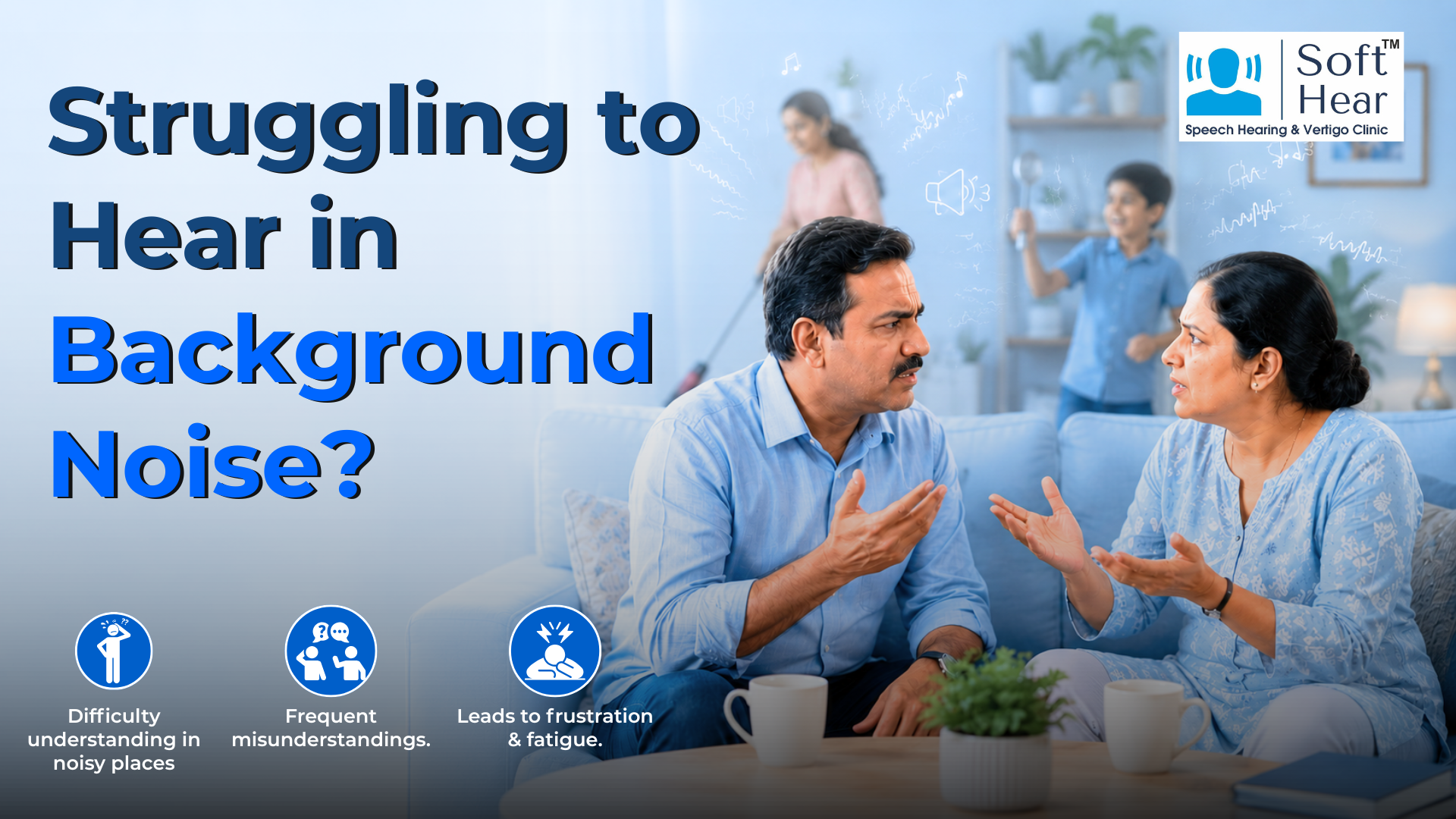 Why are Conversations Difficult in Background Noise with Hearing Loss?