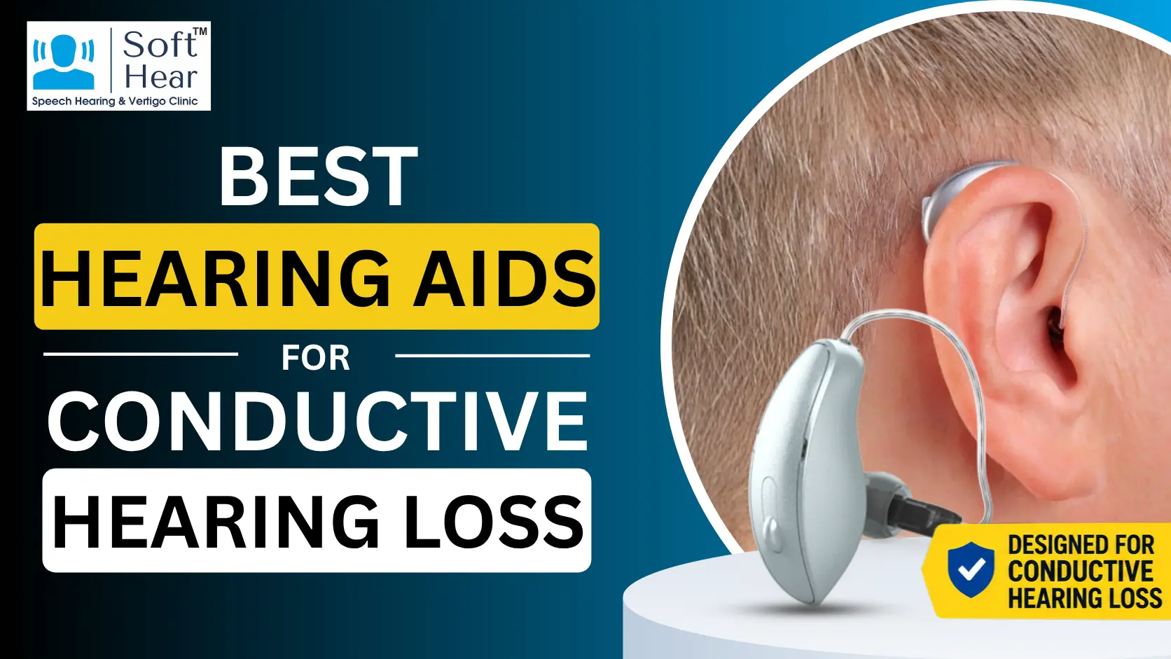 Best Hearing Aids for Conductive Hearing Loss in India 2026