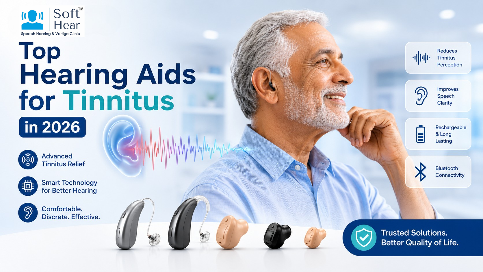 Top Hearing Aids for Tinnitus